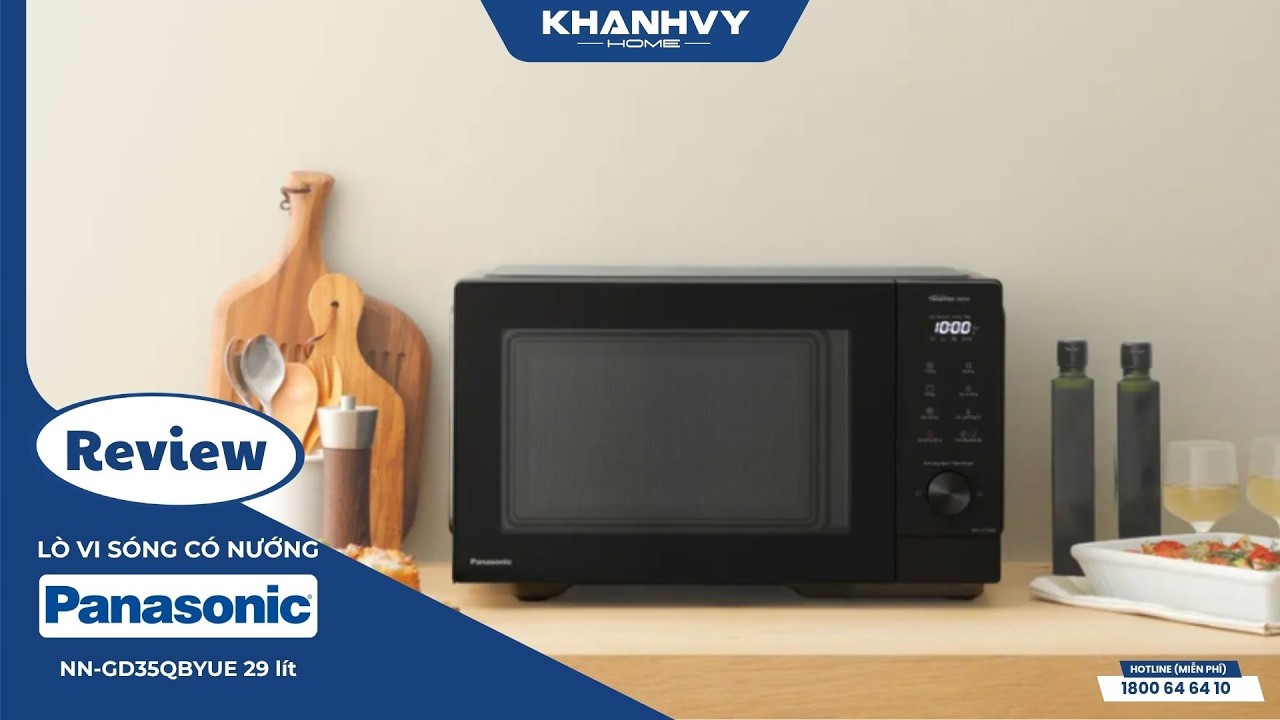Lò vi sóng kết hợp nướng Panasonic NN-GD35QBYUE 29L