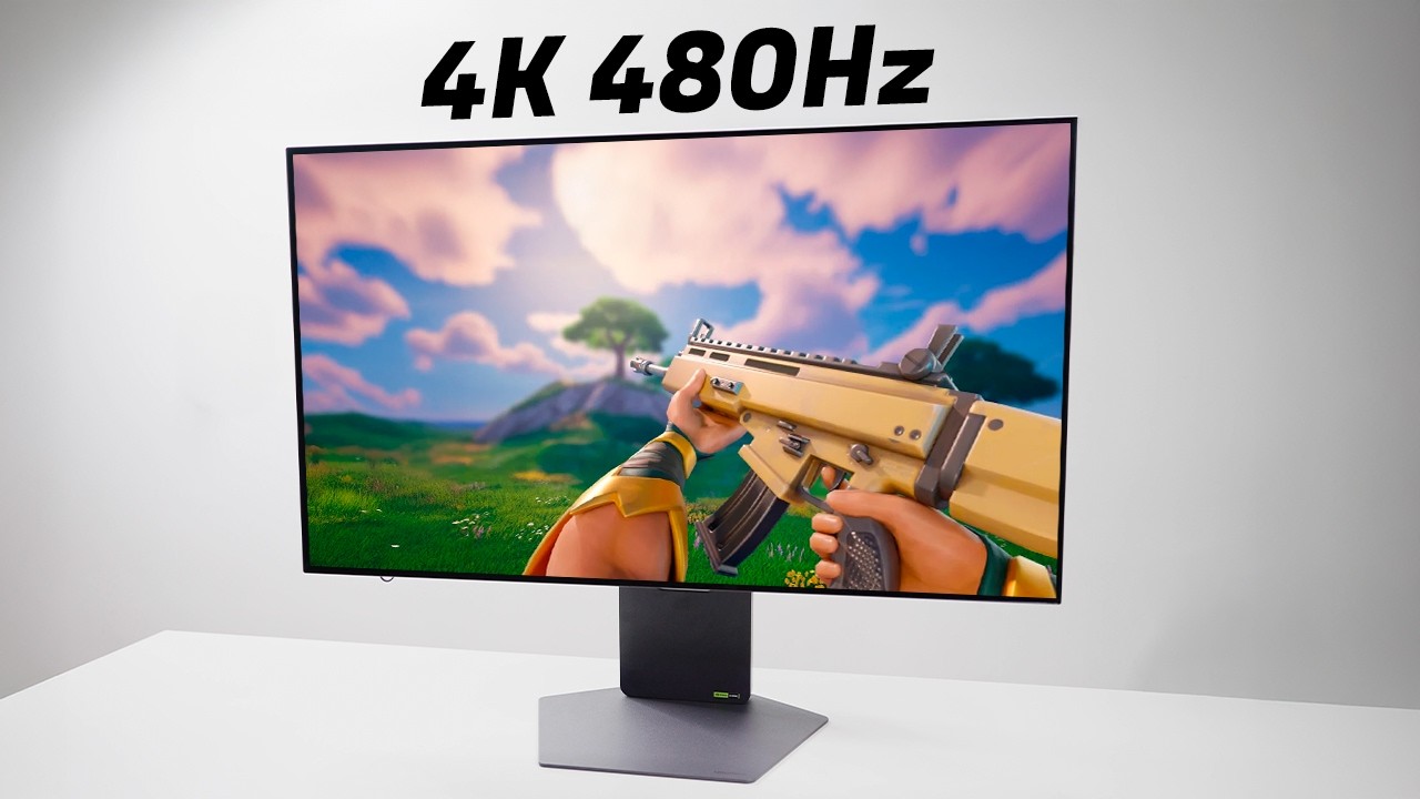 El MEJOR monitor DEL MUNDO - 4K 480Hz OLED ¿Realmente vale la pena?
