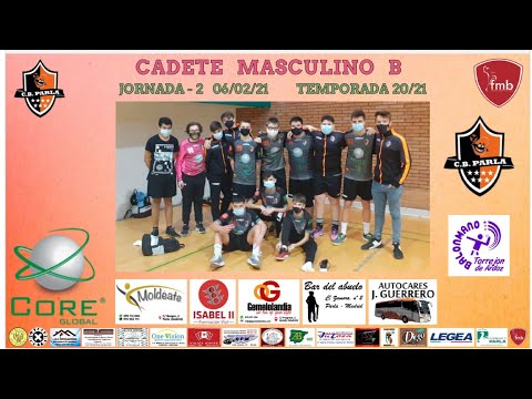 Cadete Masculino B. Jornada 2.  🆚 Torrejón 06/02/20