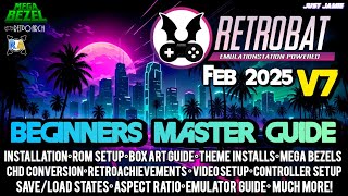 [NEW V7.4 GUIDE PINNED] Retrobat V7 Ultimate Setup Guide 2025 #retrobat #emulator #frontend