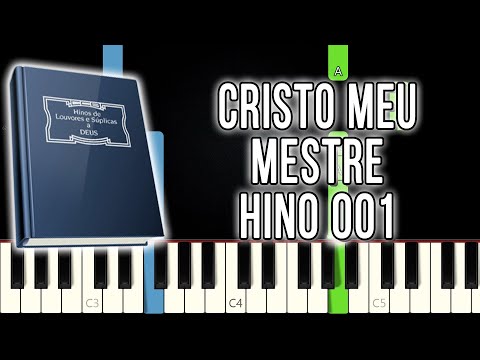 Hino 01 CCB - Cristo Meu Mestre | Versão Fácil | Piano e Teclado Tutorial