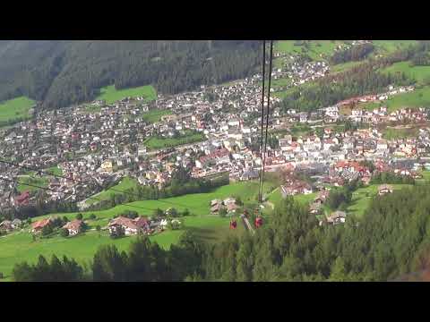 Discesa integrale cabinovia 2S Leitner "Ortisei - Alpe di Siusi" - Ortisei / St. Ulrich (BZ)