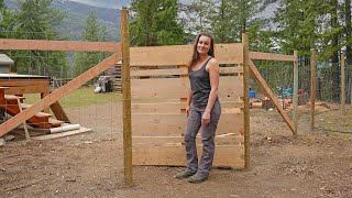 Securing Our Off-Grid Paradise: Wrapping Up Fencing Installation on Our Mountain Property