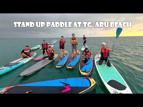 Stand Up Paddle at Tg. Aru Beach