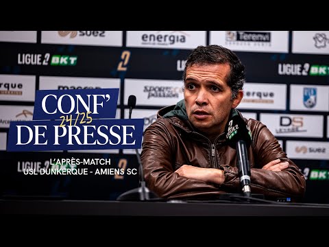 🎥 Après-match USL Dunkerque - Amiens SC (J12 - Ligue 2 BKT)