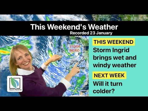 This Weekend's Weather, then turning colder...or not? - 23 Jan