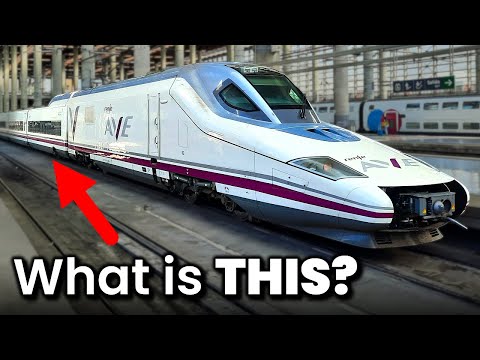 Spain’s FASTEST Bullet Train has THIS crazy feature!