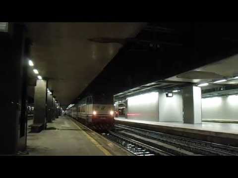 E656.024 in partenza con l' ICN 1955 Roma Termini - Siracusa/Palermo Centrale