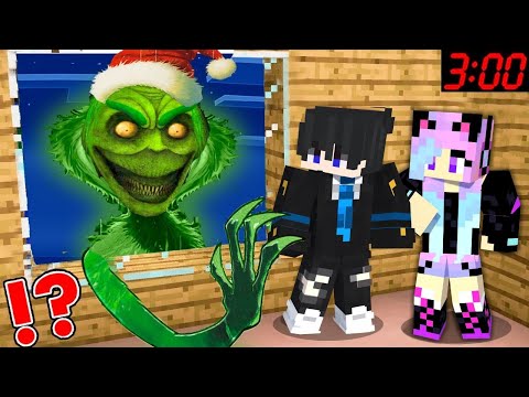 Escape Scary GRINCH.EXE in Minecraft