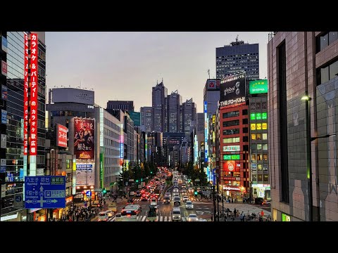 Live Tokyo Walk - Evening In Shinjuku