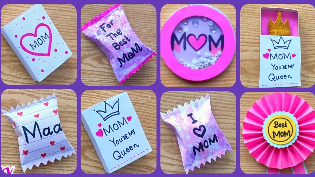 8 DIY Last Minute Mother's Day Gift Ideas | Easy Mother's Day Gifts | No Time Mother's Day Gifts