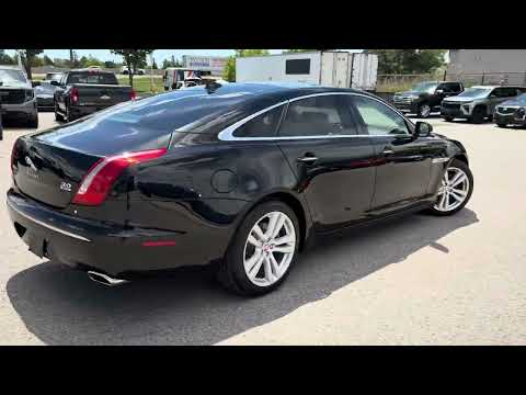 2015 Jaguar XJ 4dr Sdn XJL Portfolio AWD in Black for sale at Boyer Pickering Chevrolet Cadillac Buick GMC Ltd. in Pickering, ON