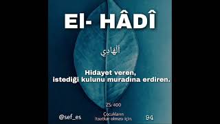Download lagu Esmaulhusna EL-HADİ 94 mp3 Download lagu Esmaulhusna EL-HADİ 94 mp3