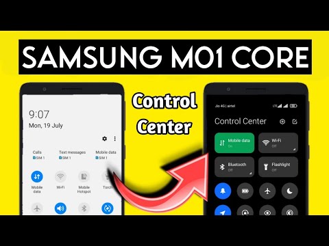 Change Samsung M01 Core Control Centre || 400 Sub Special Video 🔥🔥