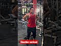 जोश भी है ,ज़ुनून भी है और पागलपन भी 🙏।#bodybuilding #ytshorts #shoulderworkout #gymlover #viral