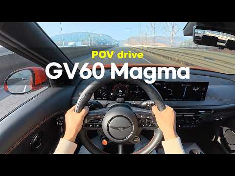 2026 Genesis GV60 Magma AWD POV drive