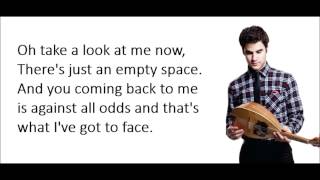 GLEE-Against All Odds-Blaine Anderson (letra)