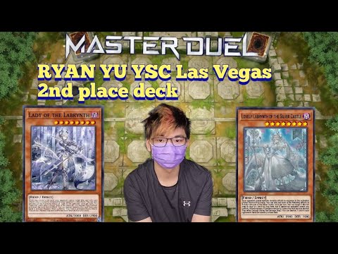 Playing RYAN YU YCS Las Vegas 2nd place deck in Yu GI Oh master duel #masterduel