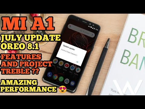 Mi a1 July update  beta 8.1 with July security patch+ feature test !! Video