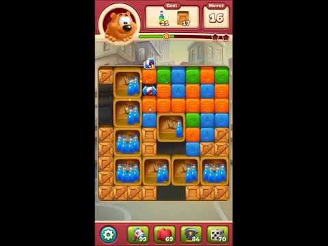 Toon Blast Level 3305 - NO BOOSTERS 🐻🐺🐱 | SKILLGAMING ✔️