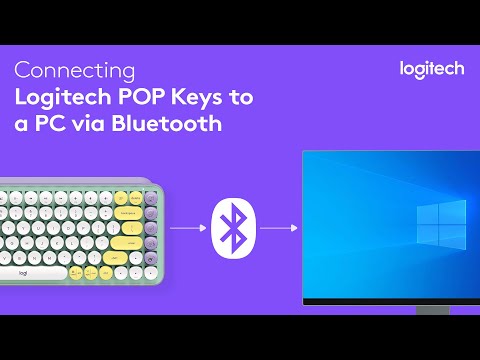 Klaviatūra Logitech POP Keys Emoji SWE (W), daydream video