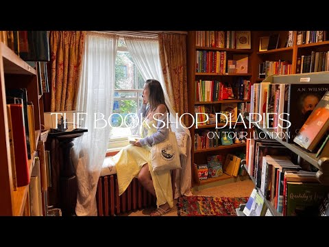 The bookshop by the sea on tour, finding the best bookshops in London | The Bookshop Diaries 