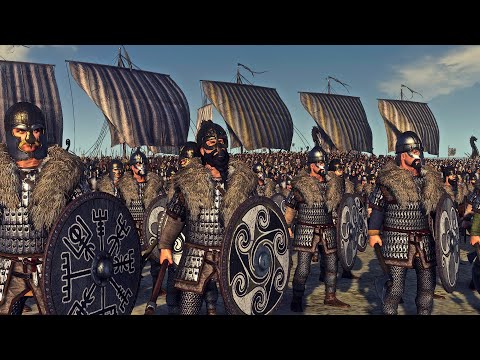 Vikings Vs Saxons: Invasion of Britain 875 AD | Cinematic