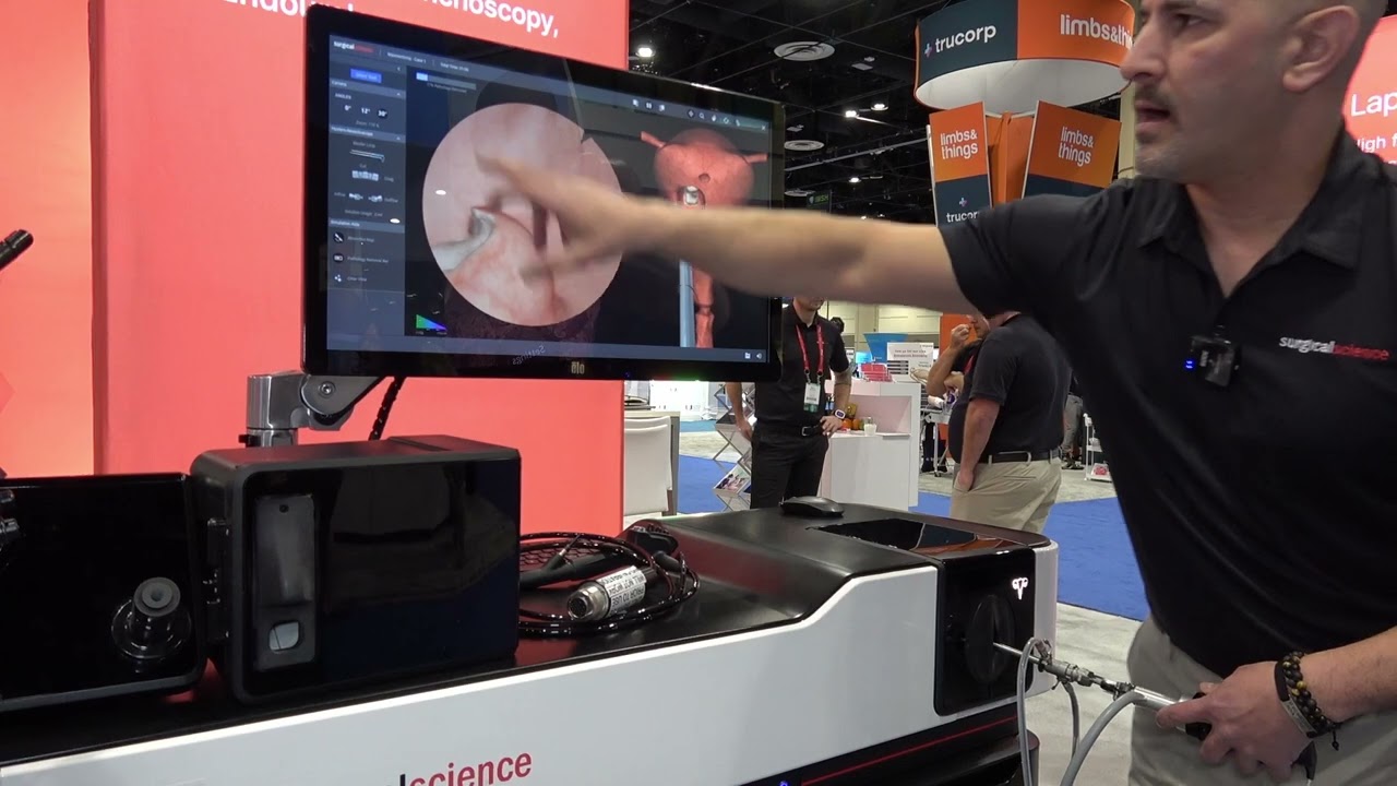 Surgical Science Demo from IMSH 2025 Exhibit Hall by HealthySimulation.com