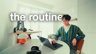 Settling into my new routine (living alone for the first time)