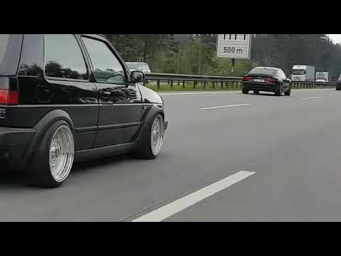 Golf 2 G60 Edition Blue Drive to Wörthersee 2018