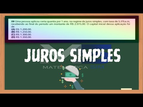 RESOLUÇÃO DE QUESTÃO DA BANCA FADESP( JUROS SIMPLES)