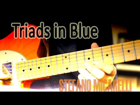 Triads in Blue - C minor blues