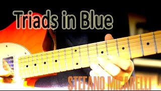 Triads in Blue - C minor blues