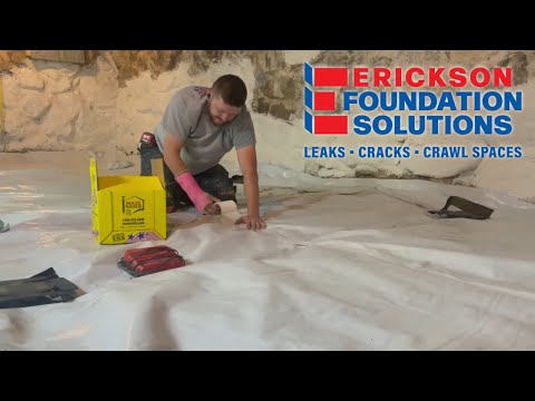 Encapsulating and Waterproofing a Dirt Floor Crawl Space