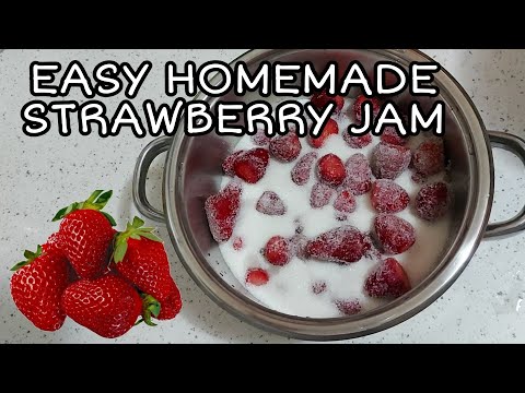 #46 - EASY HOMEMADE STRAWBERRY JAM | How to Make Easy Strawberry Jam