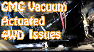 How to Fix 4WD Problems on Chevy Blazer GMC Jimmy S10 - Vacuum Actuator Switch Replacement