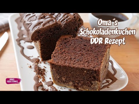 Oma´s Schokoladenkuchen Rezept ..... sehr einfach zu backen - DDR Rezepte