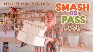 Ep. 1 Playing a game of SMASH or PASS with my Pottery ✿ Mystery Mould Edition
