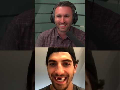 Why Mario Ferraro won't FIX HIS TEETH! #shorts #hockey #sanjose