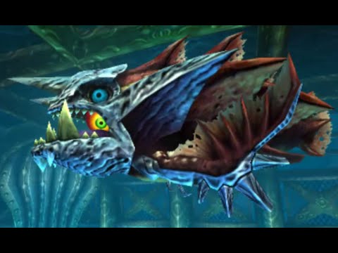 The Legend of Zelda: Majora's Mask 3D 100% Walkthrough Part 19 - Great Bay Temple (Gyorg Boss)
