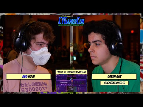CTGamercon Pools A1 Winners Quarters - HOJU vs Green Guy - SF6 Tournament