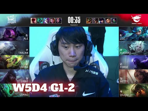LNG vs AL - Game 2 | Week 5 Day 4 LPL Spring 2022 | LNG Gaming vs Anyone's Legend G2
