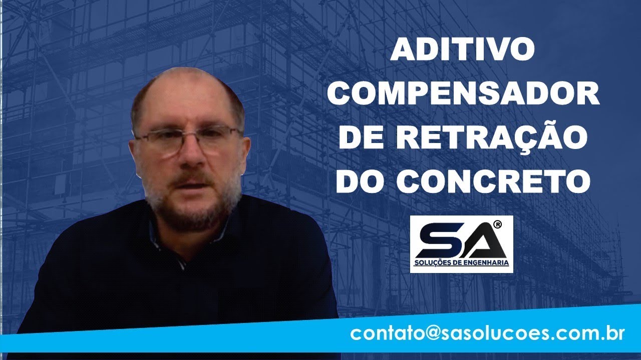 Aditivo compensador de retração do concreto