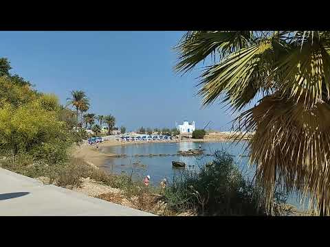 Protaras, Cyprus 2023 , october beach