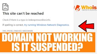 How to fix "Domain suspended by registrar" issue?