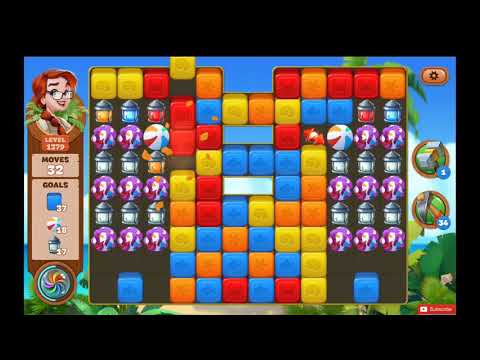 Lost Island Blast Adventure Level 1379 NO BOOSTERS - A S GAMING ✔