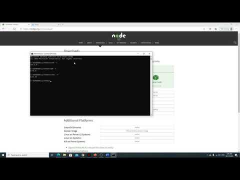 Tutorial 1 Install Node Js Ionic Cordova Visual Studio Code