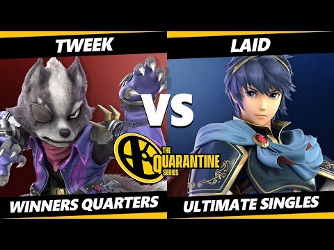 The April Minor Winners Quarters - Tweek (Wolf) Vs. Laid (Pac-Man, Marth) Smash Ultimate - SSBU