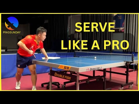 Coach Sun 1 - How to serve like a pro - Side Spin Serve