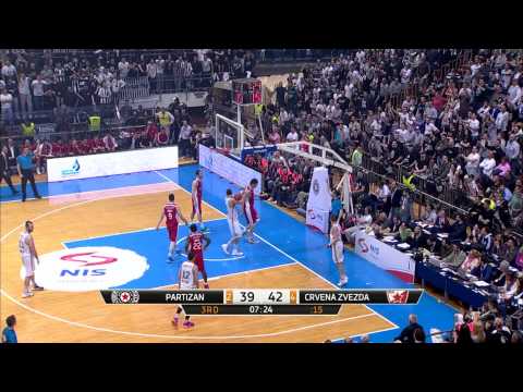 ABA Liga 2014/15, Semi-finals Round 4 match: Partizan NIS - Crvena zvezda Telekom (19.4.2015)